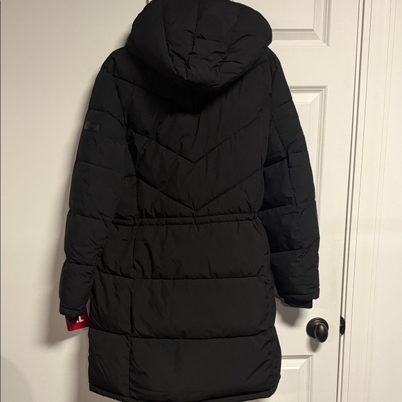 DKNY Black Puffer Jacket - Picture 3 of 6